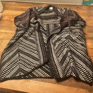 Anthropologie Molly Bracken oversized Wrap/sweater size xs/s